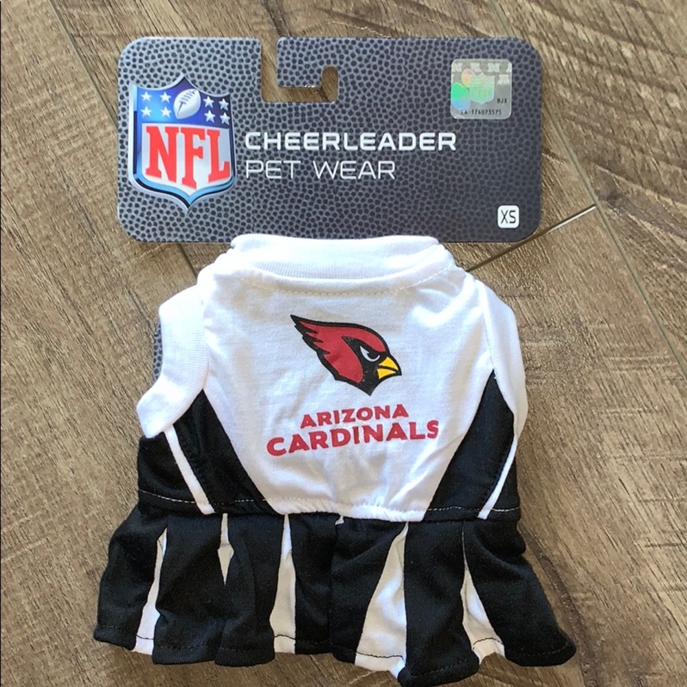 NFL Cheerleader pet wear Arizona Cardinals NWT